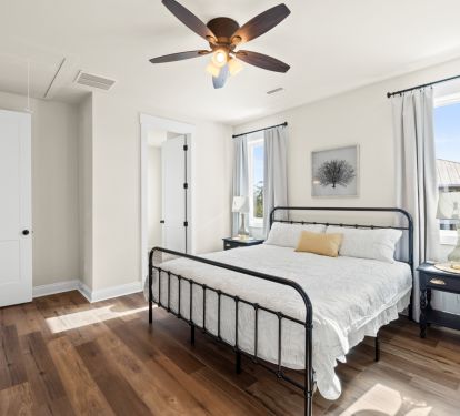 Top Level Master with Large En Suite Bathroom and Huge Tile Shower