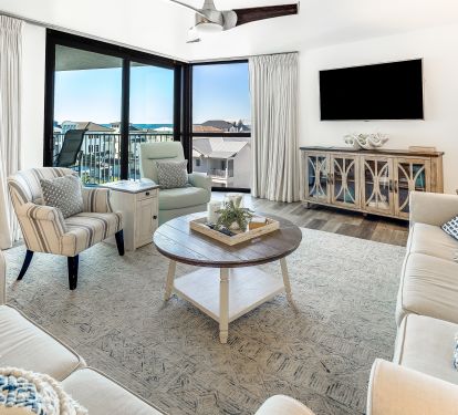 Open living room with a view!