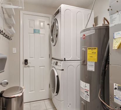 Full sized washer/dryer