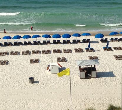 Beach service included!