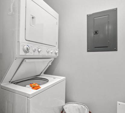 washer and dryer
