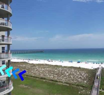 5th floor circular balcony - corner unit  You are here!