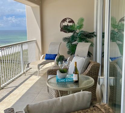 30' x 8' Balcony accessible from Living Room or Primary Bedroom