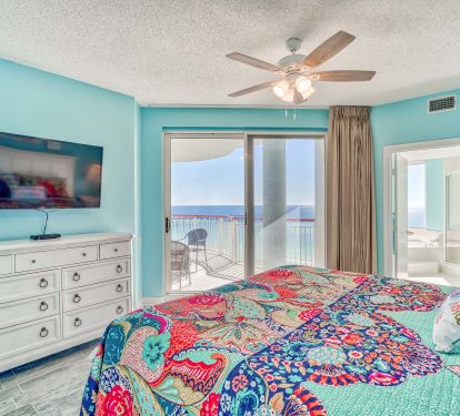 Ocean views from Master Bedroom