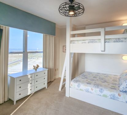 Bedroom #2 Queen Bunkbed