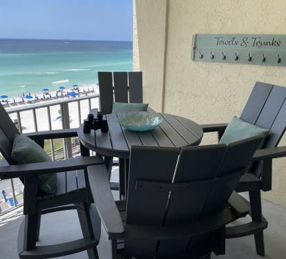 Balcony Accessible from Living Room and Master Bedroom