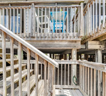 Stairs to Balcony