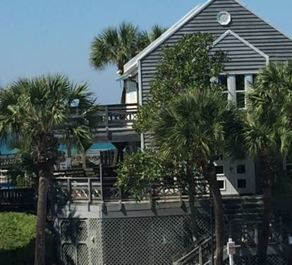 View from deck