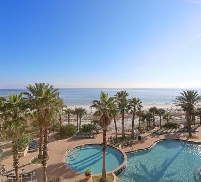 Pool, Beach, Gulf View from Balcony