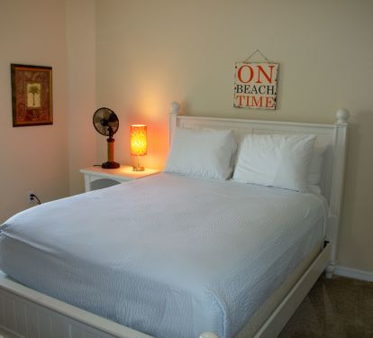 2nd bedroom with view of the sound