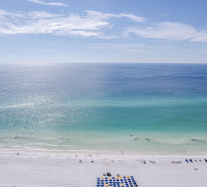 Our view from the balcony
