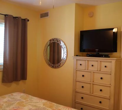 Master Bedroom with TV