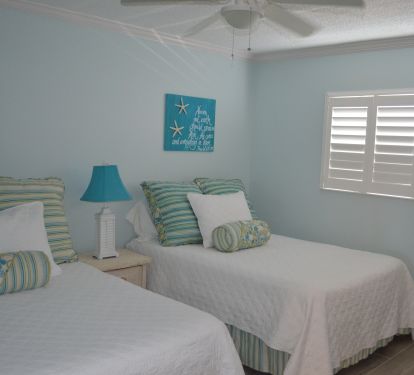 Guest Bedroom with Two Full-Sized Beds