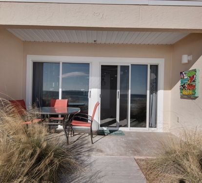 Private deck outside your condo