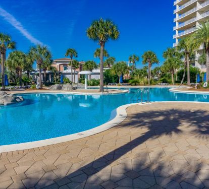 Lush Community Pool