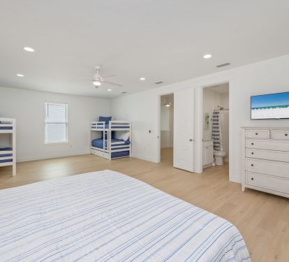 Family suite on third floor sleeps up to 7