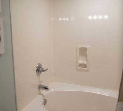 Guest Bath with Large Tub and Shower