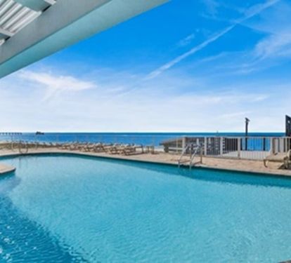 View of Pool from Hot Tub