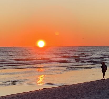sunrise and sunsets are not to be missed!