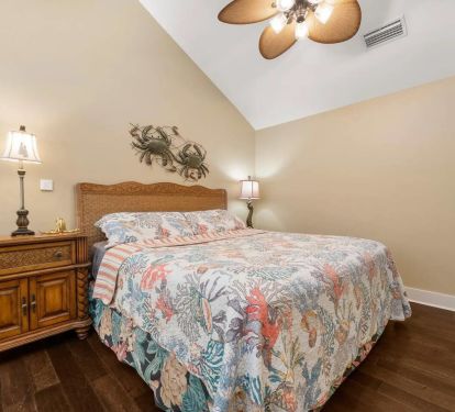 Bedroom 2 with a king bed-Sleeps 2