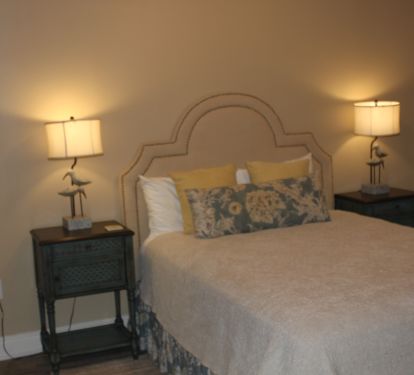 The Queen bedroom - spacious and equipped with with a Serta Perfect Sleeper