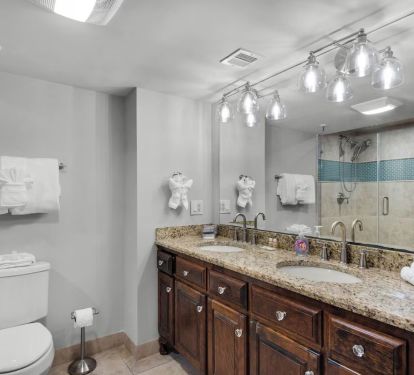Large double vanity