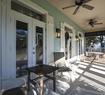 8'x30' screened in porch