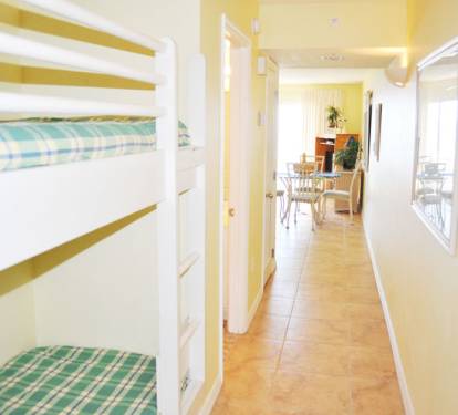 Hallway Bunk Beds - 
Gulf Dunes 214 Fort Walton Beach Okaloosa Island Vacation Rentals