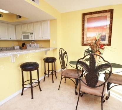 Dining Area - 
Gulf Dunes Resort Unit 107 Okaloosa Island Florida