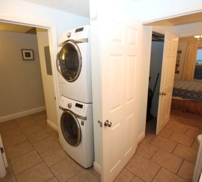 Full sized washer and dryer