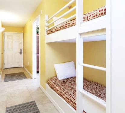 Hallway Bunk Beds - 
Gulf Dunes Resort Unit 107 Okaloosa Island Florida