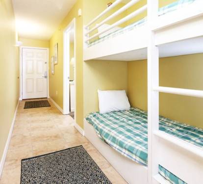 Hallway Bunk Beds - 
Gulf Dunes 214 Fort Walton Beach Okaloosa Island Vacation Rentals
