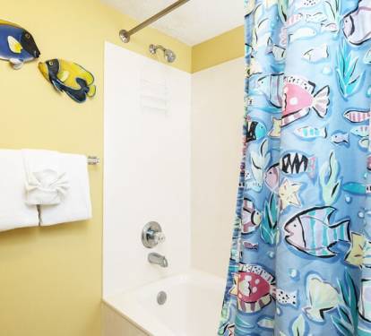Master Bathroom - 
Gulf Dunes 214 Fort Walton Beach Okaloosa Island Vacation Rentals