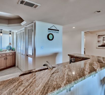View into the kitchen