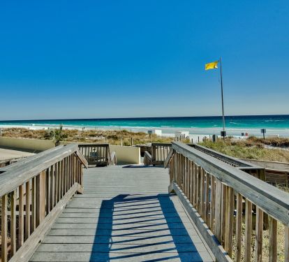 Beach boardwalk