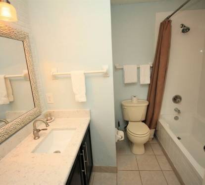 Remodeled master bathroom