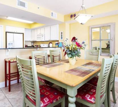 Dining Area - 
Sea Dunes Resort Okaloosa Island Fort Walton Beach