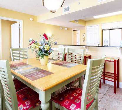 Dining Area - 
Sea Dunes Resort Okaloosa Island Fort Walton Beach