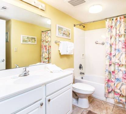 Guest Bathroom - 
Sea Dunes Resort Okaloosa Island Fort Walton Beach