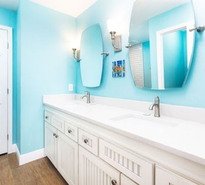 Master Bathroom - 
Gulf Dunes Resort Unit 601, Okaloosa Island Fort Walton Beach Vacation Rentals