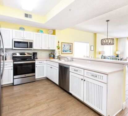 Kitchen - 
Gulf Dunes Resort Unit 601, Okaloosa Island Fort Walton Beach Vacation Rentals