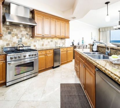 Kitchen - 
Bella Riva Resort, Okaloosa Island, Fort Walton Beach, FL Vacation Rentals
