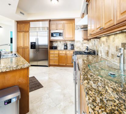 Kitchen - 
Bella Riva Resort, Okaloosa Island, Fort Walton Beach, FL Vacation Rentals