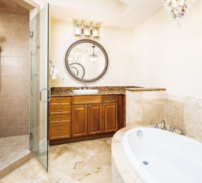 Master Bath - 
Bella Riva Resort, Okaloosa Island, Fort Walton Beach, FL Vacation Rentals