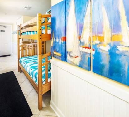 Hallway Bunk Beds - 
Pelican Isle 414 Fort Walton Beach Okaloosa Island Vacation Rentals