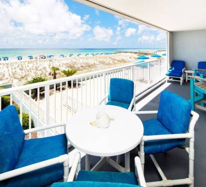 Balcony - 
Islander Beach Condo Rentals, Okaloosa Island