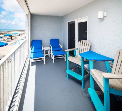 Balcony - 
Islander Beach Condo Rentals, Okaloosa Island