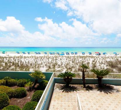 Balcony - 
Islander Beach Condo Rentals, Okaloosa Island