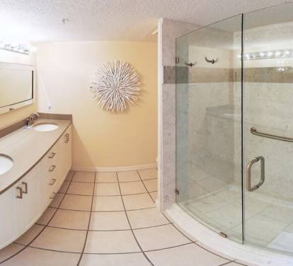 Master Bathroom - 
Gulf Dunes 309 Fort Walton Beach Okaloosa Island Vacation Rentals