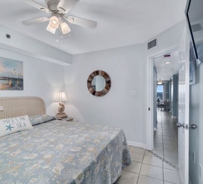 Master Bedroom with King Size Bed